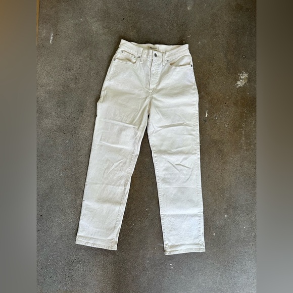 Madewell The Perfect Vintage Straight Jean in Vintage Canvas Wash Size 27 - Picture 5 of 9